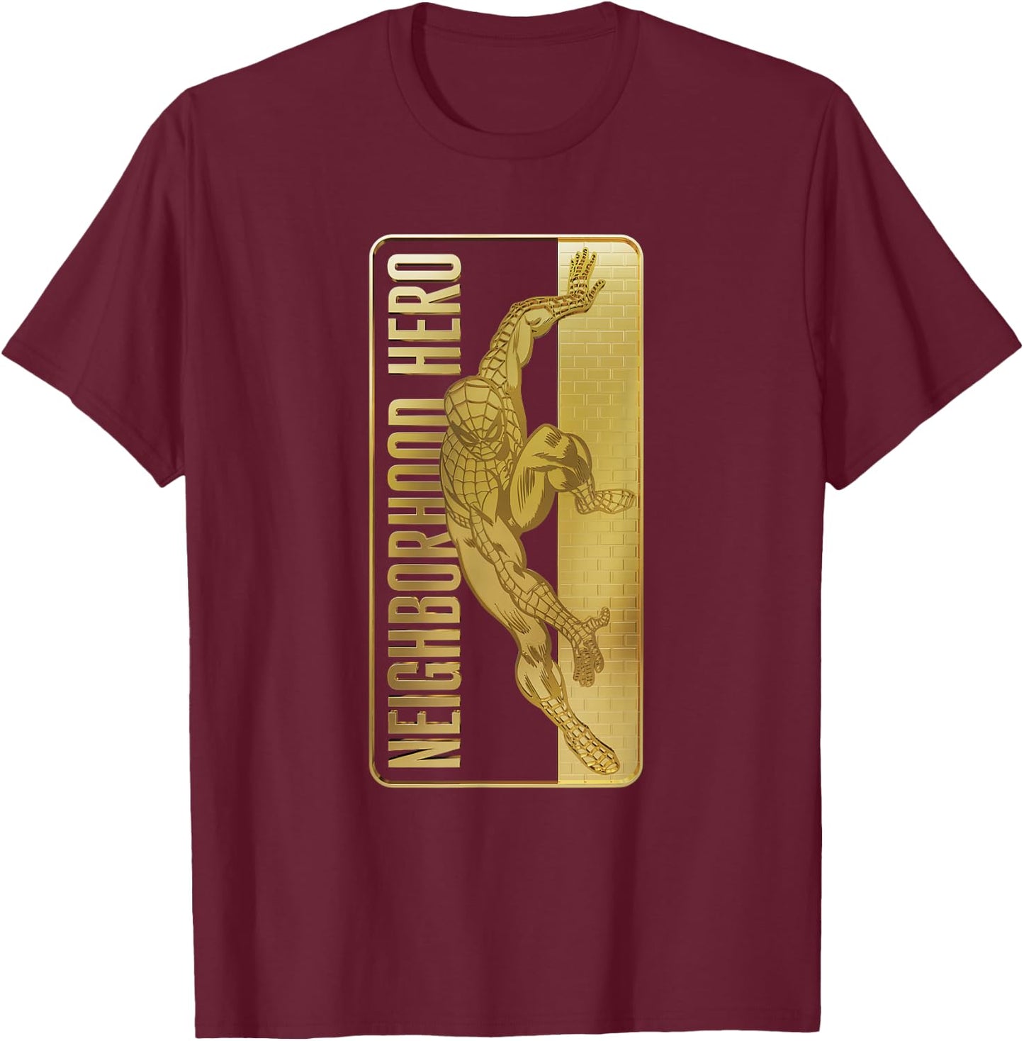 Marvel 85th Anniversary Spider-Man Neighborhood Hero T-Shirt - T-Shirt | Maroon