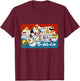 Map of Andalusia T-Shirt - T-Shirt | Maroon