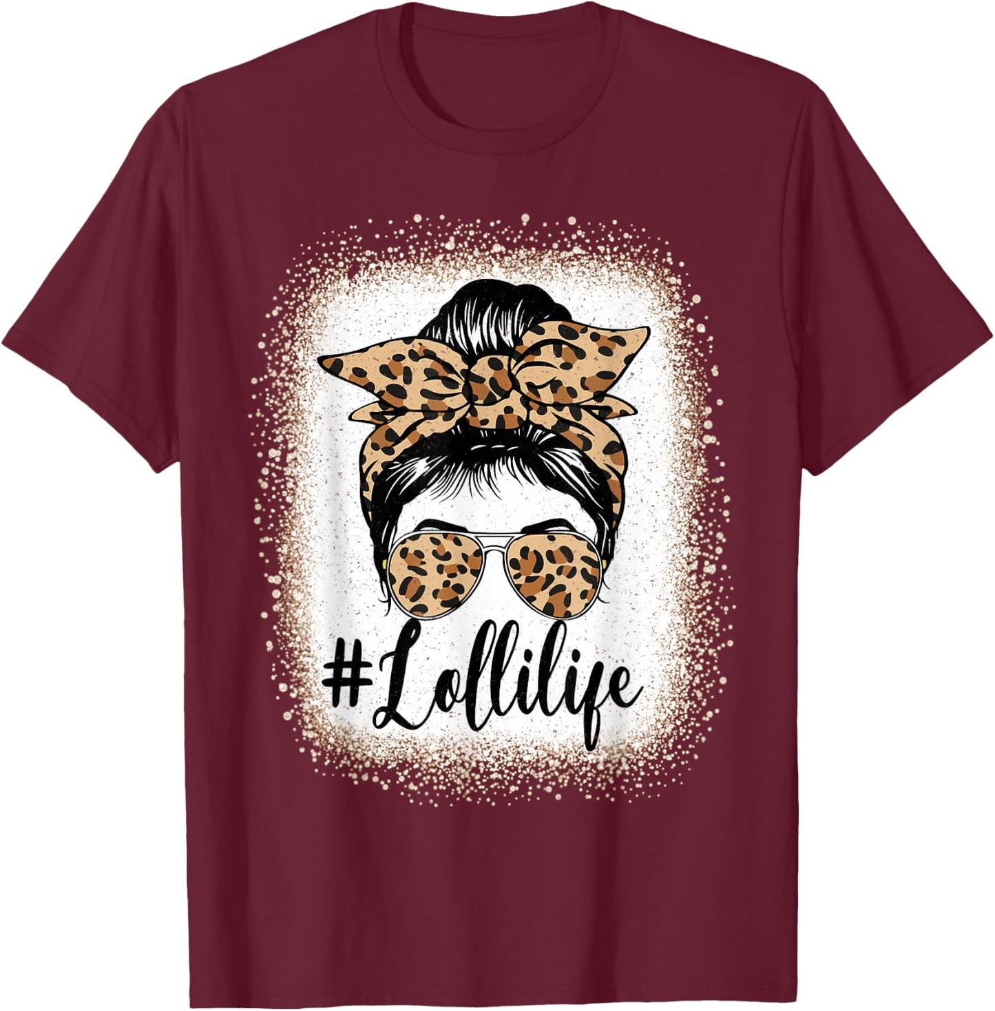 Lolli Life for Grandma Grandmother Announcement Women T-Shirt - T-Shirt | Maroon