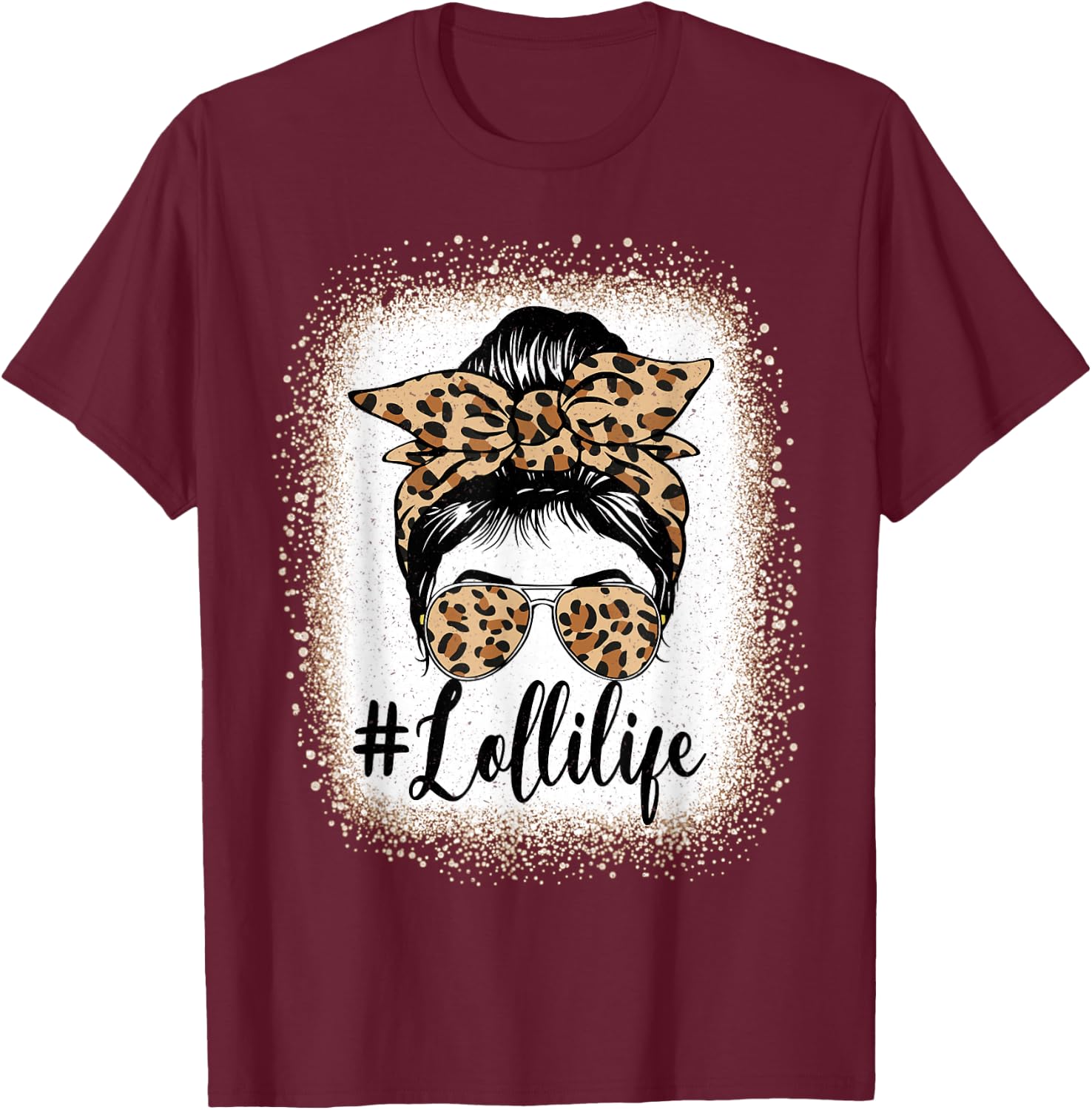 Lolli Life for Grandma Grandmother Announcement Women T-Shirt - T-Shirt | Maroon