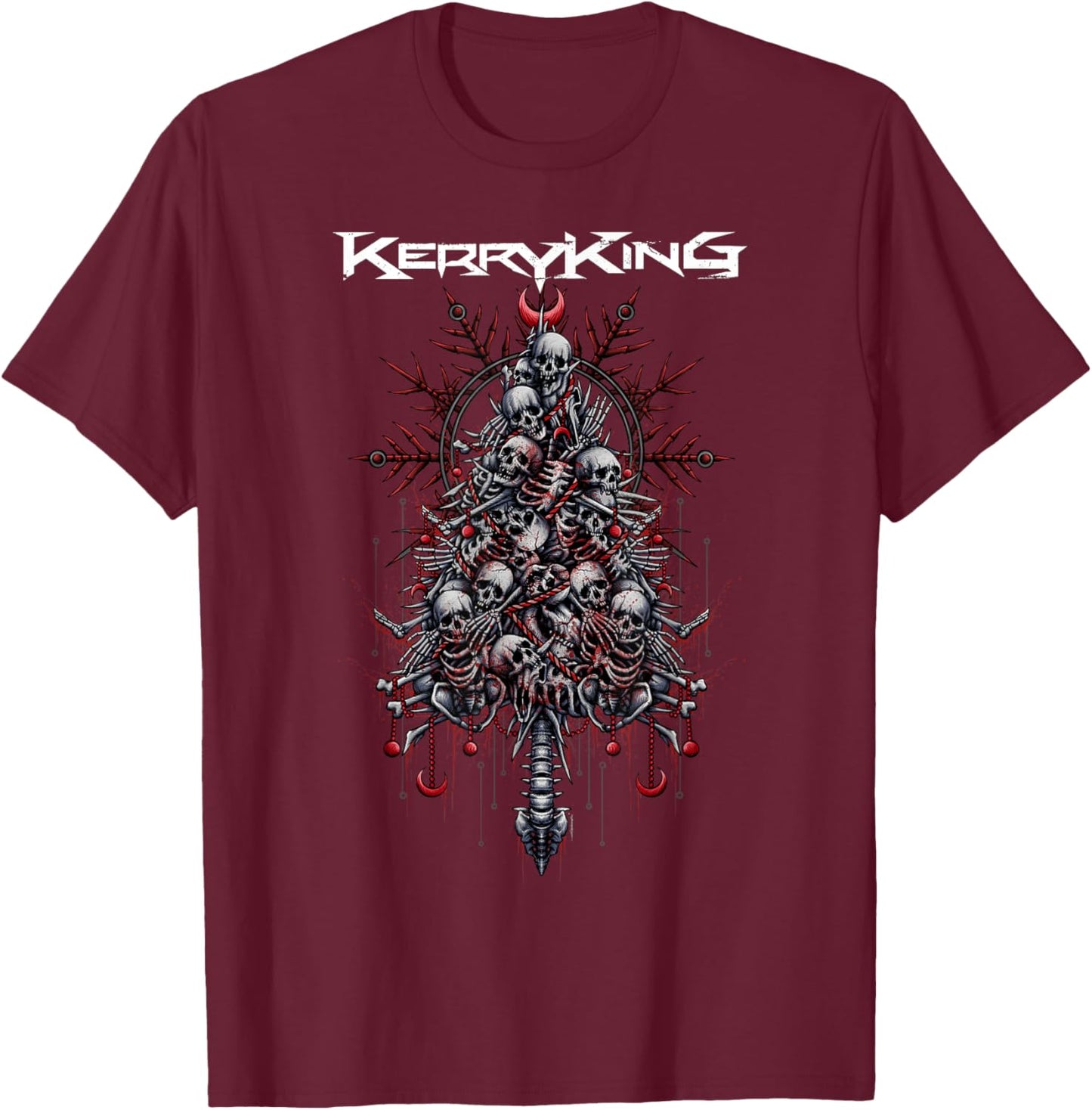 Kerry King – Tennenbaum T-Shirt - T-Shirt | Maroon