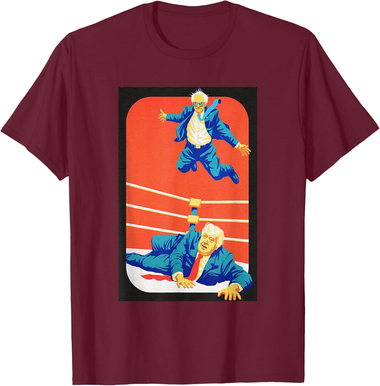 NOT ME US - Bernie Sanders 2020 T-Shirt - T-Shirt | Maroon