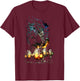 Aliens Iconic Epic Xenomorph XX121 And Eggs Big Chest Poster T-Shirt - T-Shirt | Maroon