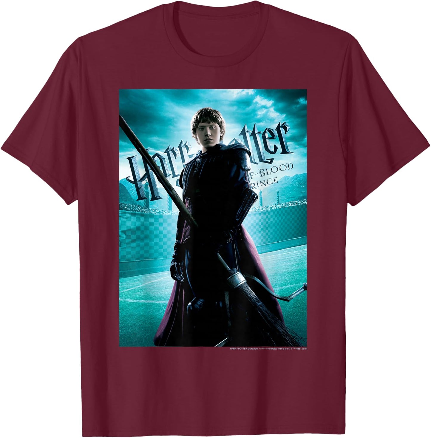 Harry Potter Half-Blood Prince Ron Weasley Poster T-Shirt - T-Shirt | Maroon