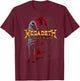 Megadeth - Countdown to Extinction T-Shirt - T-Shirt | Maroon