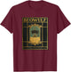 English and Viking Epic Poem Beowulf , -Adults, Black, Small, Short Sleeve T-Shirt - T-Shirt | Maroon