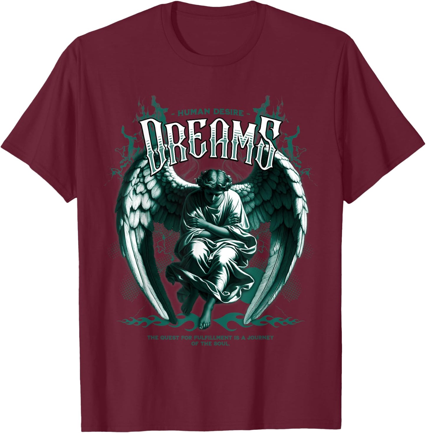 Human Desire Oxidized Green 4s Matching Women T-Shirt - T-Shirt | Maroon