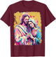 Jesus Christ Saint Mary Magdalene T-Shirt - T-Shirt | Maroon