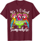 It's 5 O'clock Somewhere T-Shirt - T-Shirt | Maroon
