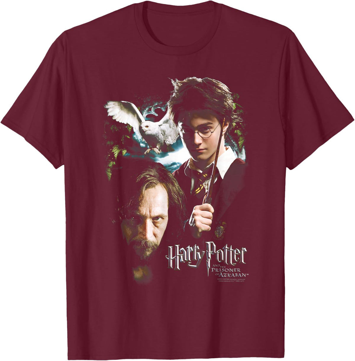 Harry Potter and Sirius T-Shirt - T-Shirt | Maroon