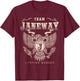 Team Janeway Lifetime Member - Janeway Name T-Shirt - T-Shirt | Maroon