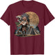 Aztec Warrior Mayan Indigenous Mexican Aztec Jaguar T-Shirt - T-Shirt | Maroon