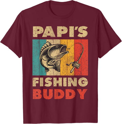 Funny Fishing Papi's Fishing Buddy Vintage Fishing