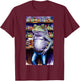 Frog Standing In A Bar Holding A Beer Adult Image T-Shirt - T-Shirt | Maroon