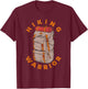 Funny Hiking Saying | Hiker Backpacker Vintage Graphic T-Shirt - T-Shirt | Maroon