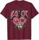 Graphic Loser Love Drip Pink Heart Matching Pink Apparel T-Shirt - T-Shirt | Maroon