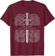 Vintage You Do Not Fear You Do Not Falter You Do Not Yield T-Shirt - T-Shirt | Maroon