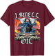 I Smell Oil Funny America Wants Oil Meme Patriotic T-Shirt - T-Shirt | Maroon