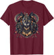 Sekhmet Steampunk T-Shirt - T-Shirt | Maroon