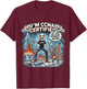 CCNA Certification , Black, Small T-Shirt - T-Shirt | Maroon