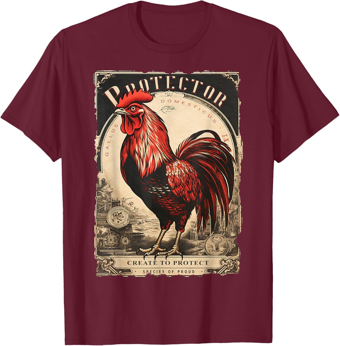 Aesthetic Clothes Retro Vintage Streetwear Fashion Women Men T-Shirt - T-Shirt | Maroon