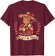 Cat - Cinco De Meow Mayo Mexican Fiesta T-Shirt - T-Shirt | Maroon
