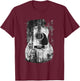 Acoustic Guitar, Vintage, Distressed, Rock & Roll Music. T-Shirt - T-Shirt | Maroon