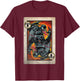 Marvel Retro Comics Venom Playing Card T-Shirt - T-Shirt | Maroon