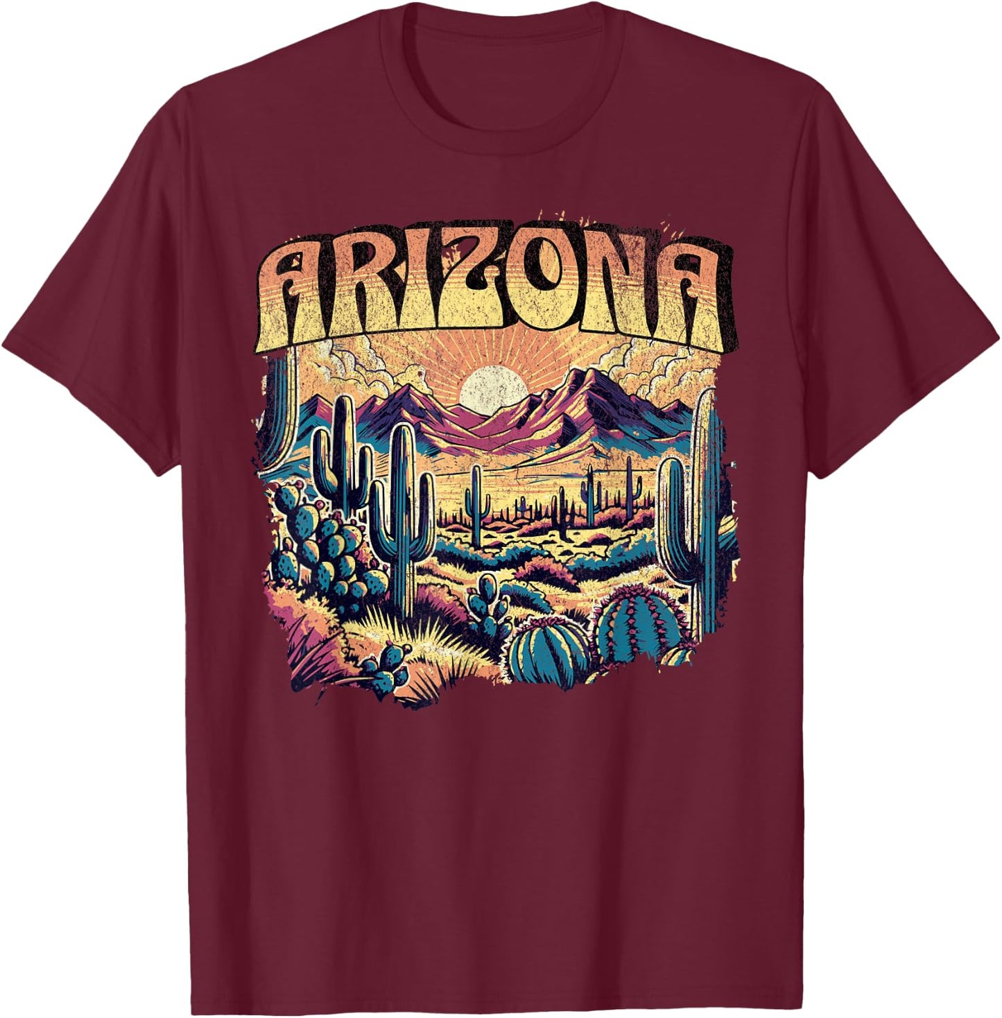 Arizona T-Shirt - T-Shirt | Maroon