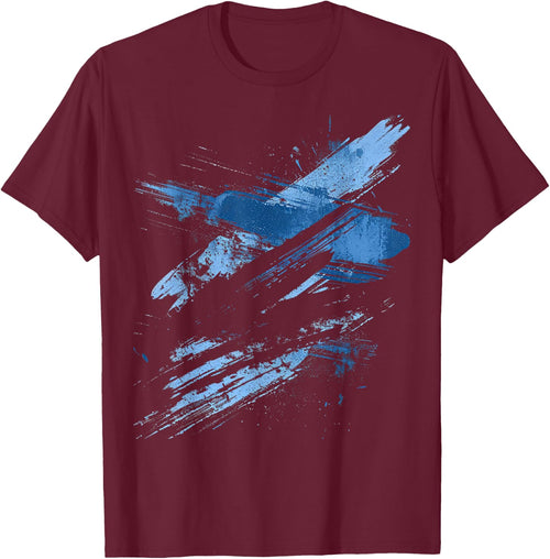 Blue And Black Dynamic Running Design