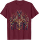 Anubis Ancient Egyptian Hieroglyphics Egypt Pharaoh Anpu T-Shirt - T-Shirt | Maroon