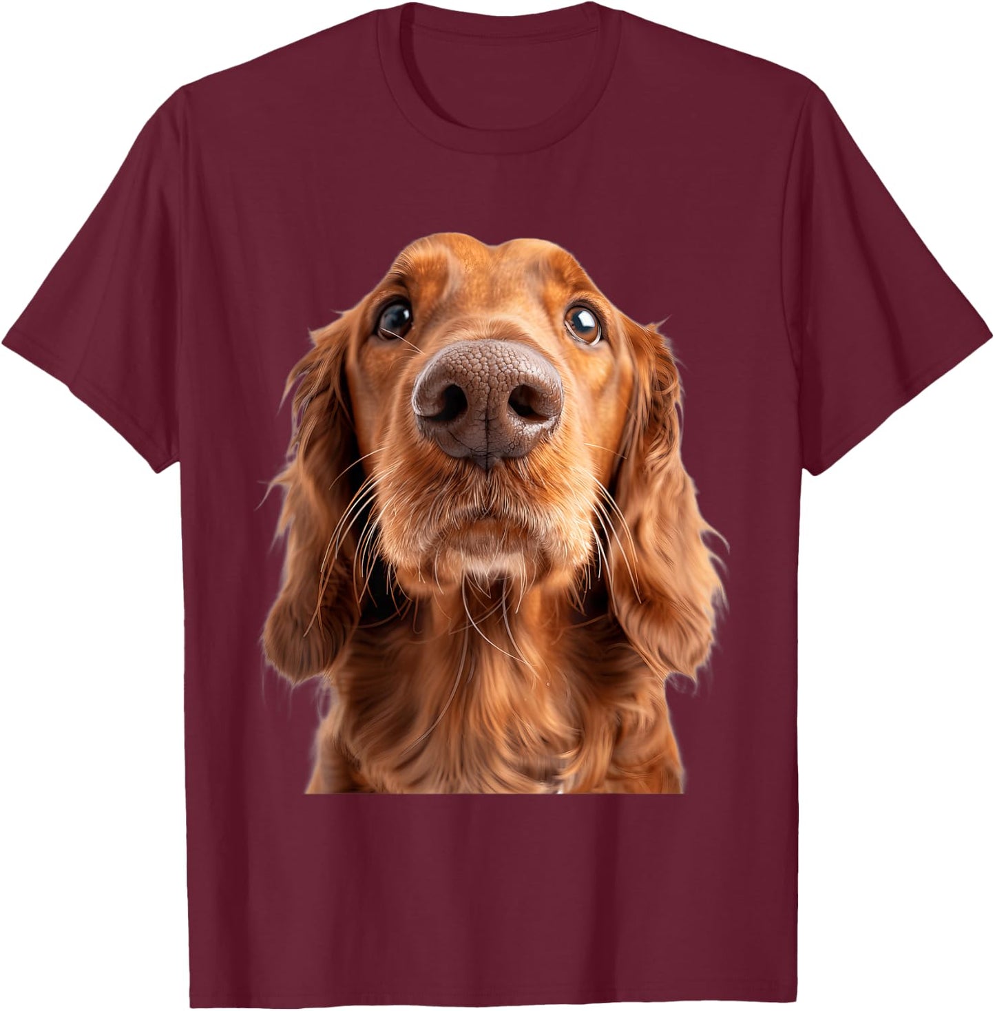 Irish Setter T-Shirt - T-Shirt | Maroon