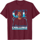 The Challenge Men's Black Heartthrob T-Shirt - T-Shirt | Maroon