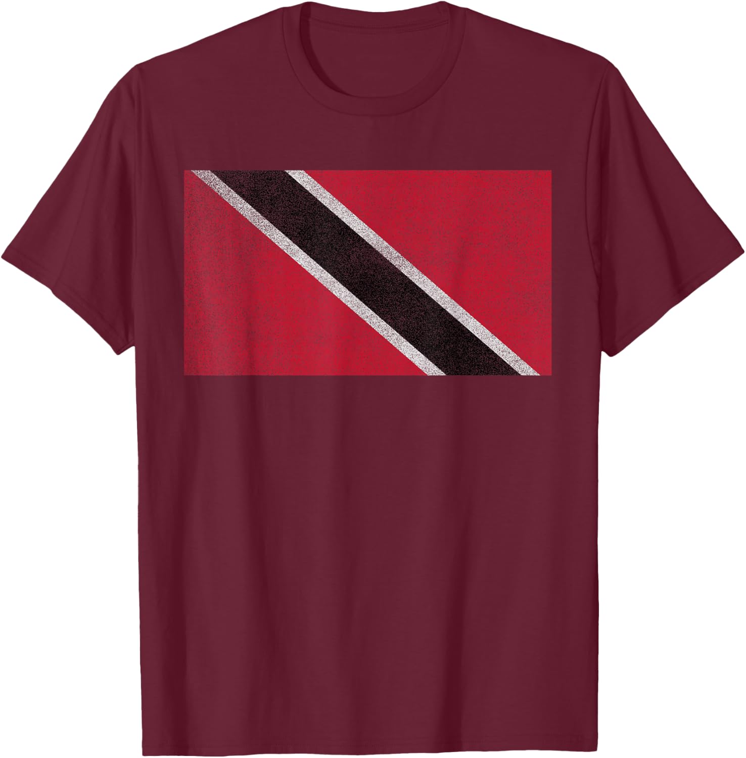 Trinidad and Tobago Flag Home Pride Country - Women Men Kids T-Shirt - T-Shirt | Maroon