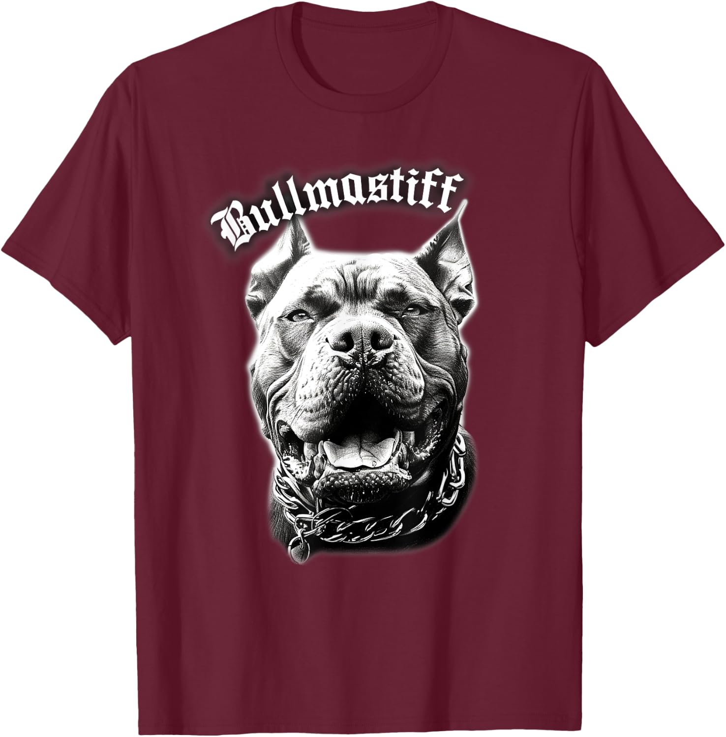 Bullmastiff T-Shirt - T-Shirt | Maroon