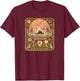 Christian Boho Salt Of The Earth Retro Bible Verse T-Shirt - T-Shirt | Maroon