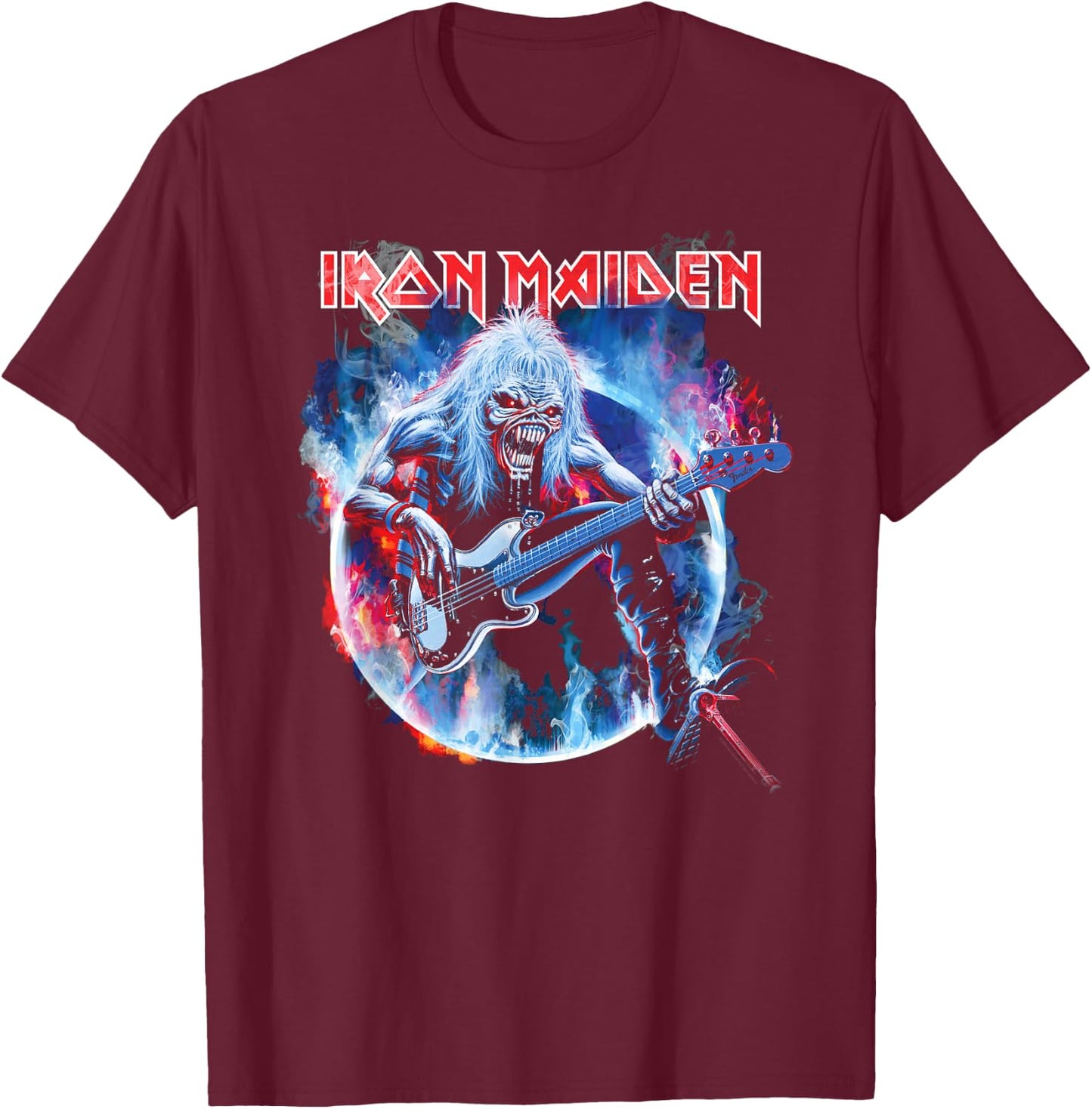 Iron Maiden - Legacy Collection 4- FOTD Live T-Shirt - T-Shirt | Maroon