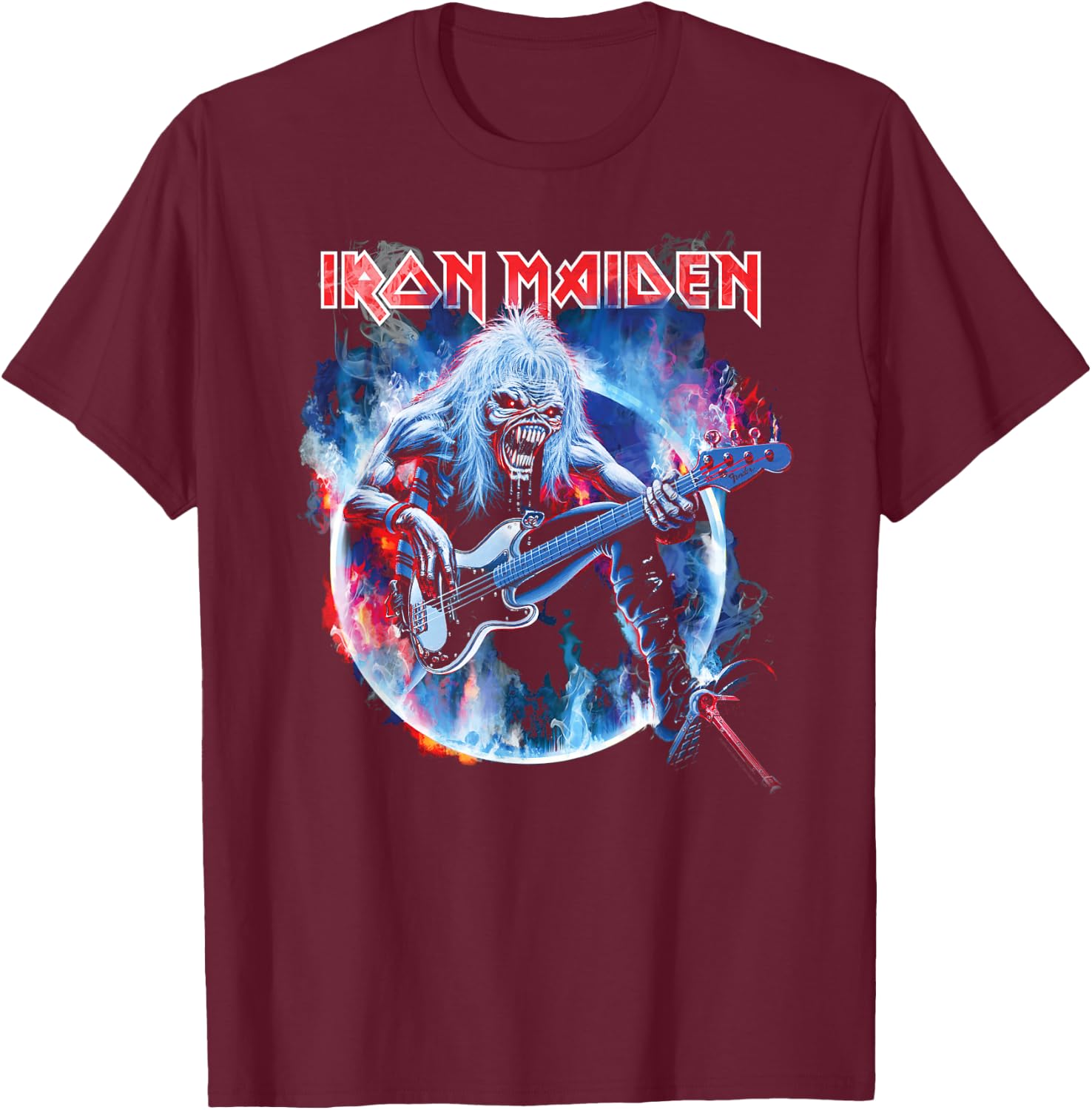 Iron Maiden - Legacy Collection 4- FOTD Live T-Shirt - T-Shirt | Maroon