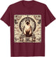 Siamese Cat tarot card Women T-Shirt - T-Shirt | Maroon