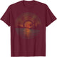 Summer Vinyl Shirt Sunset Vinyl LP Record Music of Summer T-Shirt - T-Shirt | Maroon