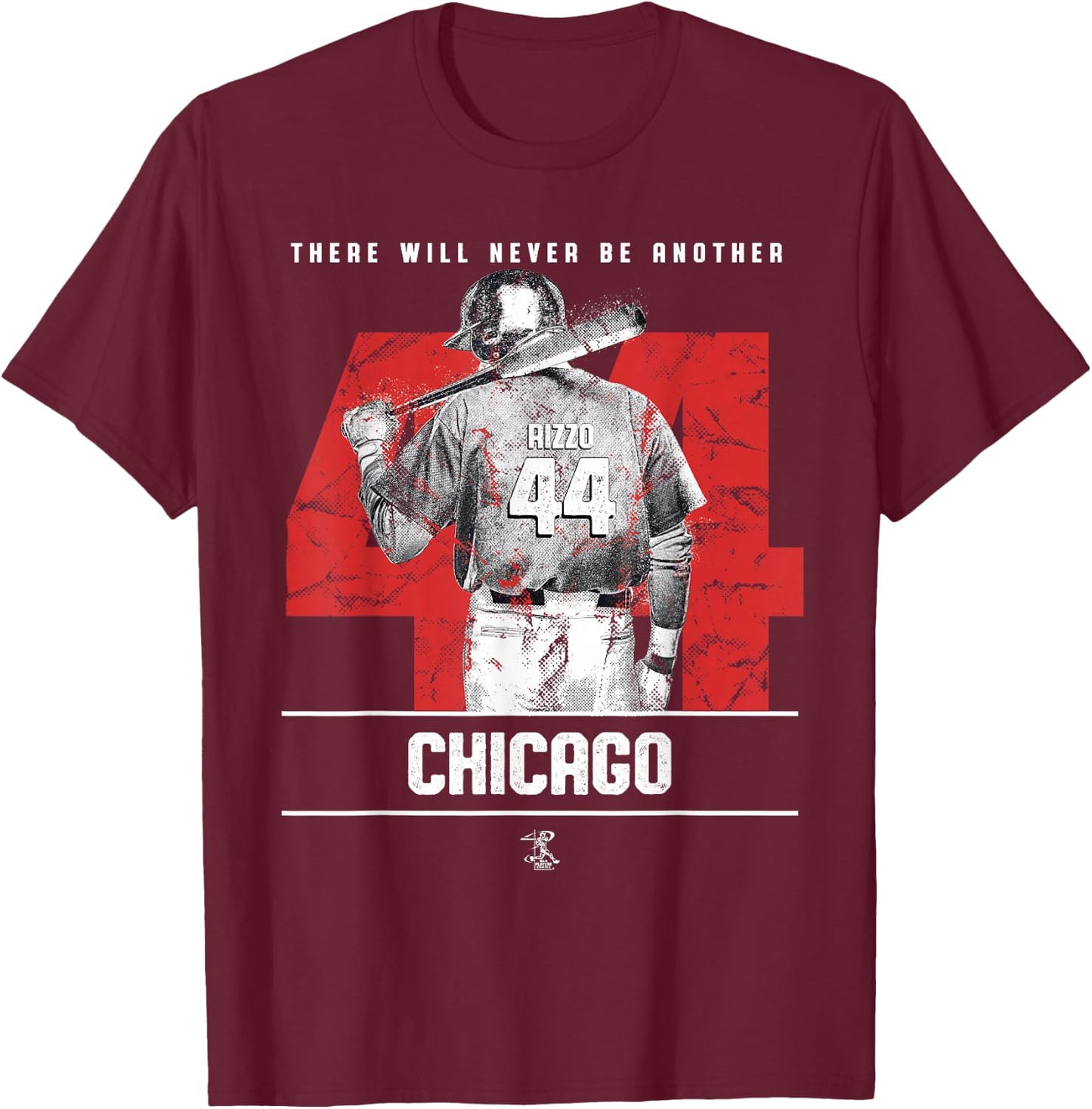 Anthony Rizzo - There Will Never Be Another - Apparel T-Shirt - T-Shirt | Maroon