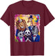 Zoo Animals Wildlife Birthday Squad Party Zoo Animals Fun T-Shirt - T-Shirt | Maroon
