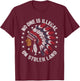 No One is Illegal On Stolen Land MMIW T-Shirt - T-Shirt | Maroon