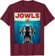 Great Dane Jowls Dogs Vintage Art Funny Animal Love Fastfood T-Shirt - T-Shirt | Maroon