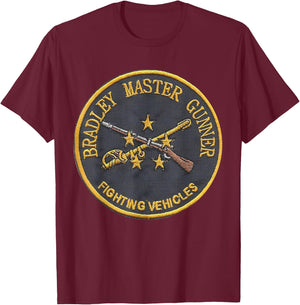 Bradley Master Gunner - Fort Benning BMG Graduates T-Shirt - T-Shirt | Maroon