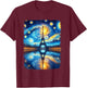Eiffel Tower Paris Holiday France City Souvenir Women Kids T-Shirt - T-Shirt | Maroon