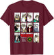 Most Wanted Squirrels T-Shirt - T-Shirt | Maroon