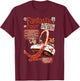 Marvel Fantastic Four Comic Cover Distressed Vintage Poster T-Shirt - T-Shirt | Maroon