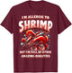 Shrimp Allergy T-Shirt - T-Shirt | Maroon