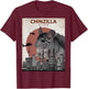Chinzilla Funny Chinchilla | Chinchilla Lovers Gift T-Shirt - T-Shirt | Maroon